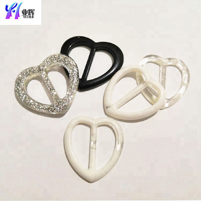 Resin Swimwear Buckle (Heart)